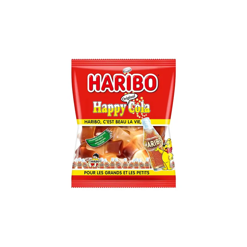 Mini sachet bonbons Haribo Happy Cola - 40 g