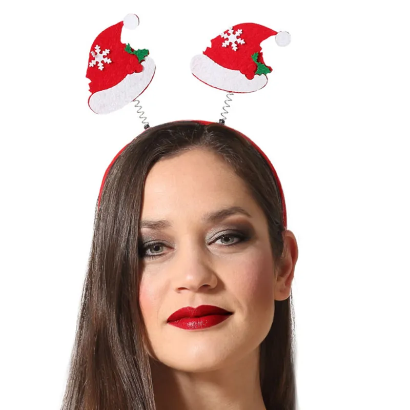 Serre-tête humoristiques bonnet de Noël adulte