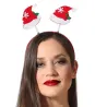 Serre-tête humoristiques bonnet de Noël adulte