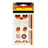 Tatouages temporaires supporter Allemagne