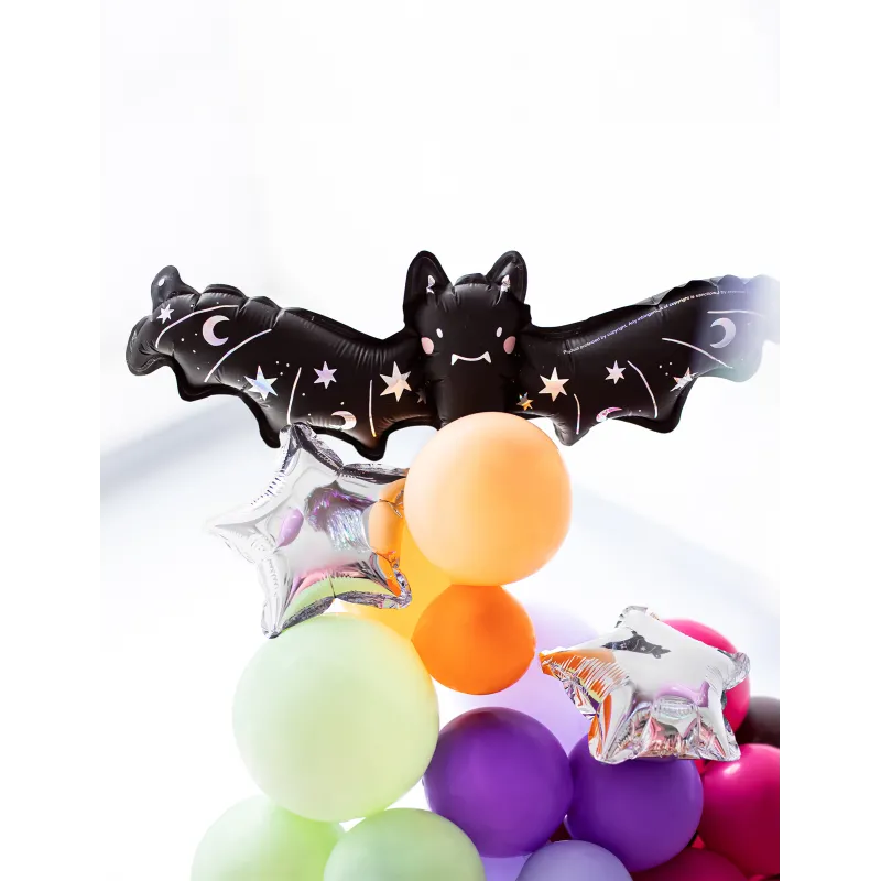Ballon aluminium petite chauve-souris 40 x 13 cm