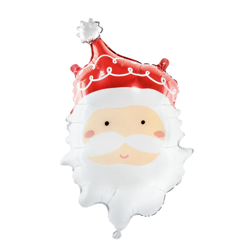 Ballon tête de Père Noël 50 x 70 cm
