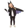 Veste de chauve-souris noire et violette enfant