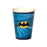 8 Gobelets en carton Batman 210 ml