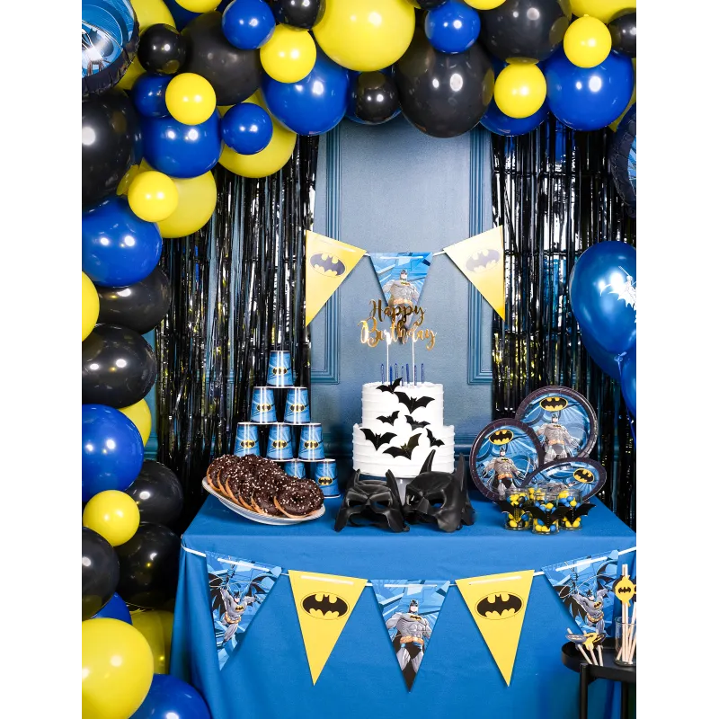 8 Gobelets en carton Batman 210 ml
