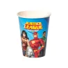 8 Gobelets en carton Justice League 210 ml