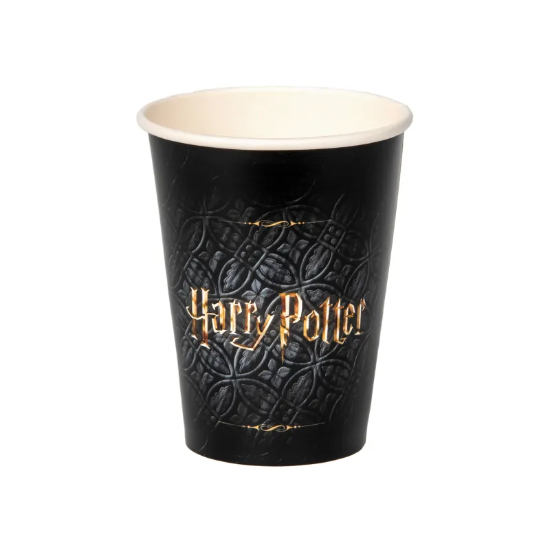 8 Gobelets en carton Harry Potter 210 ml