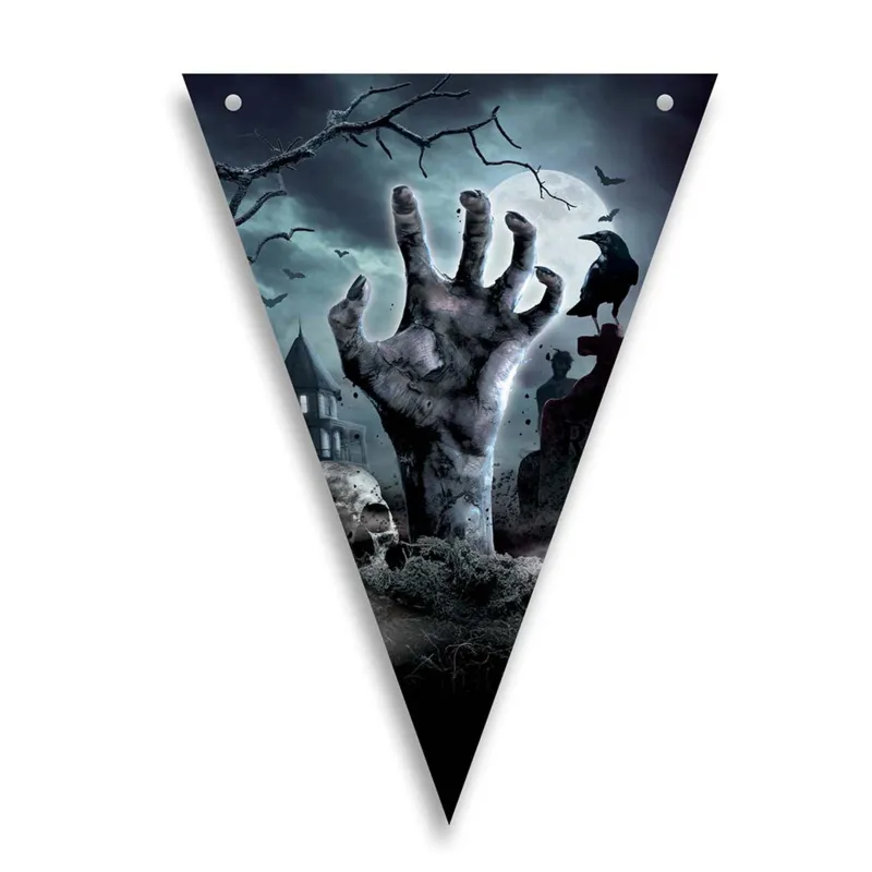 Guirlande à fanions revenants du cimetière 300 cm