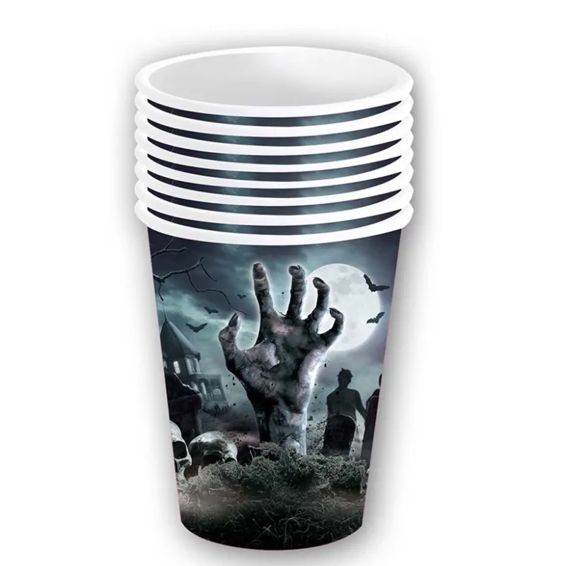 6 Gobelets revenants du cimetière 240 ml