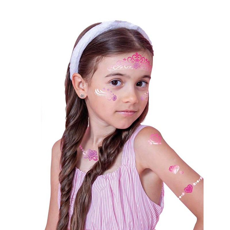 Pochoirs de maquillage princesse