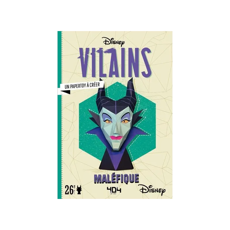 DISNEY VILLAINS - MALEFIQUE - UN PAPERTOY A CREER