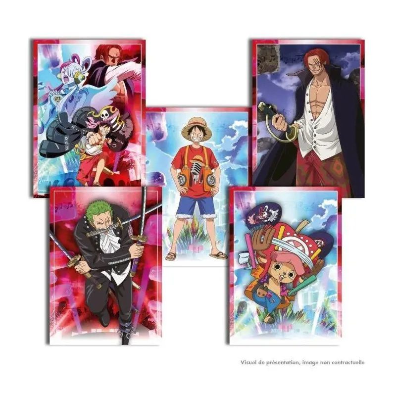 ONE PIECE RED - Panini Trading cards - Box 20 cards + 1 Booklet - FR