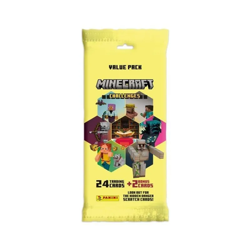MINECRAFT - Panini Pochette 26 Trading cards