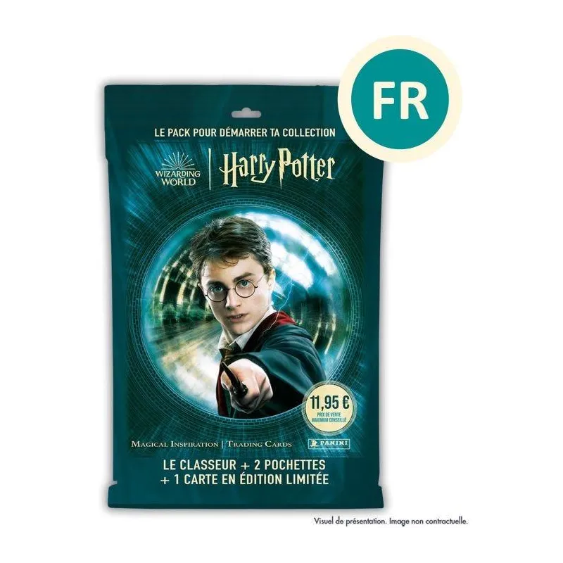 HARRY POTTER - Panini Trading cards (1 col + 2 poch + 1 Ed lim.) - FR
