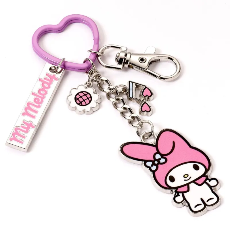 MY MELODY - Pie - Porte-Clés avec Charmes