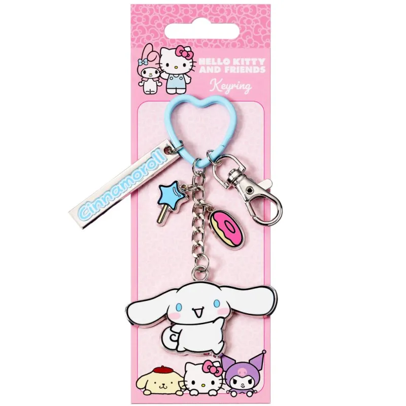 HELLO KITTY - Cinnamoroll - Porte-Clés avec Charmes