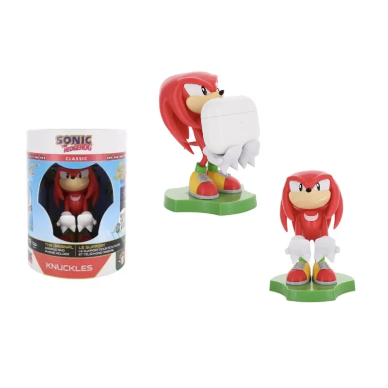 SONIC - Knuckles - Support Manette & Portable 'Holdem' - 11cm