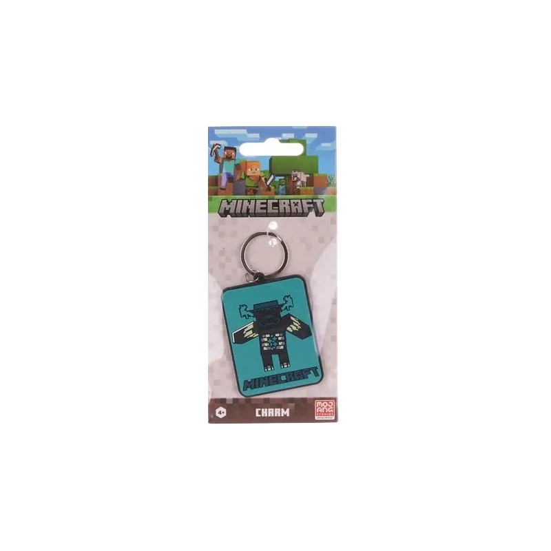 MINECRAFT - Buffalo - Porte-clés en Caoutchou