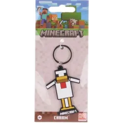 MINECRAFT - Canard - Porte-clés en Caoutchou