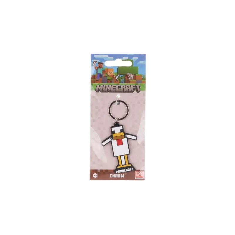 MINECRAFT - Canard - Porte-clés en Caoutchou