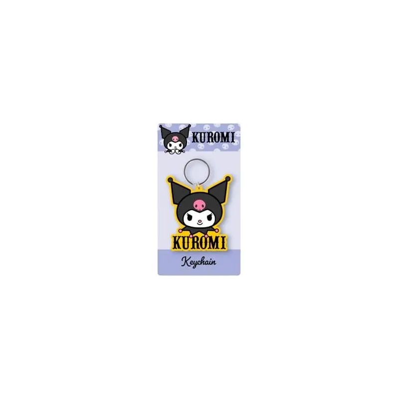 KUROMI - Jaune - Porte-clés en Caoutchou