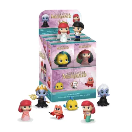DISNEY - Little Mermaid - Vinyl Figures (BOX 12 Figurines)