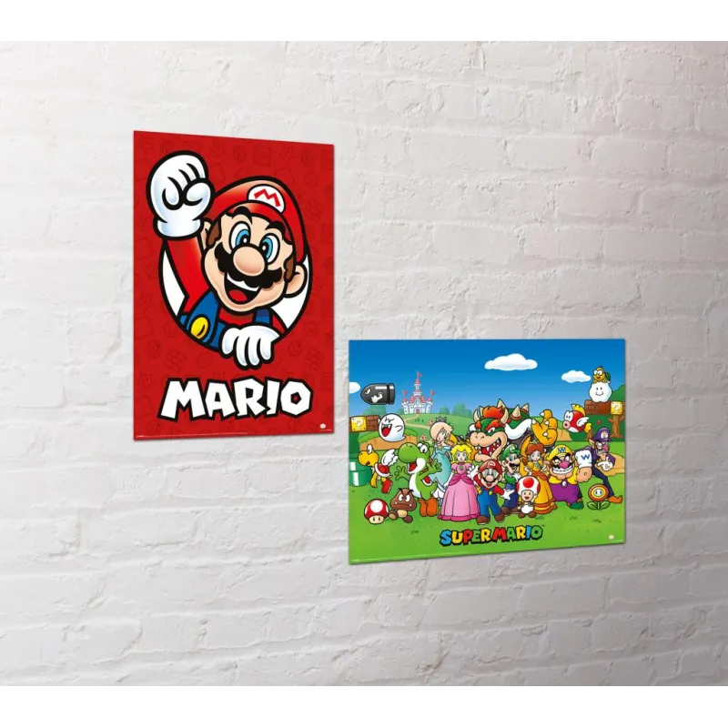 SUPER MARIO - Set 2 Posters 52 x 38cm