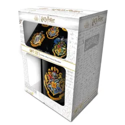 HARRY POTTER - Ecusson de Poudlard - Gift Set