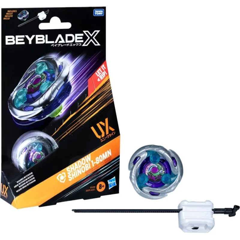 BEYBLADE X - Shadow Shinobi 1-80MN UX Starter Pack