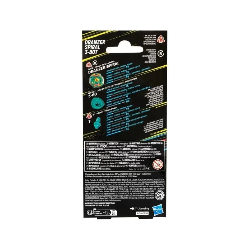 BEYBLADE X - Dranzer Spiral 3-80T Anniversary X-Over Starter Pack