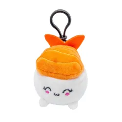 PLUSHI - Crevette - Clip On en Peluche 7cm