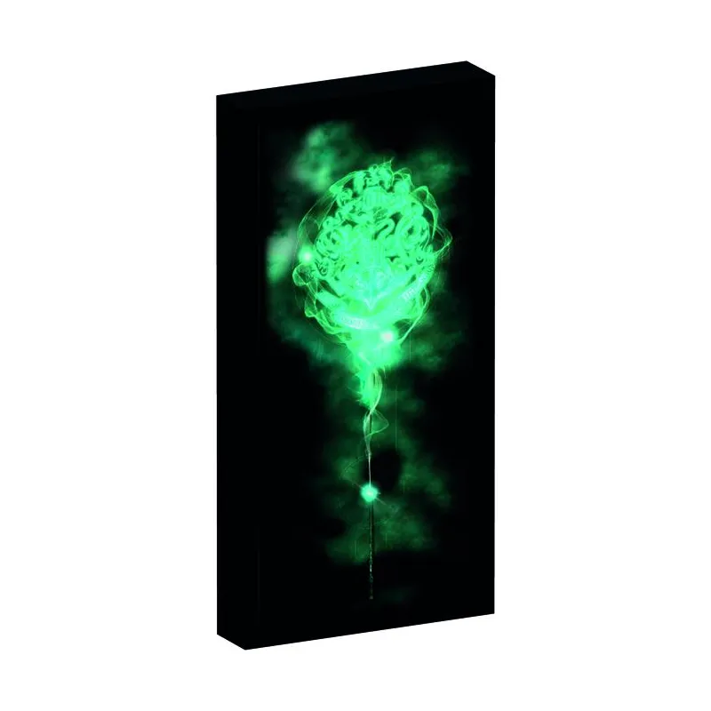 HARRY POTTER - Canvas avec 6 lumières LED 20X3X40cm