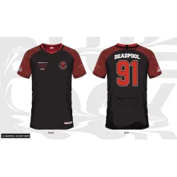 MARVEL - Deadpool 91 - Maillot de Foot Homme (M)