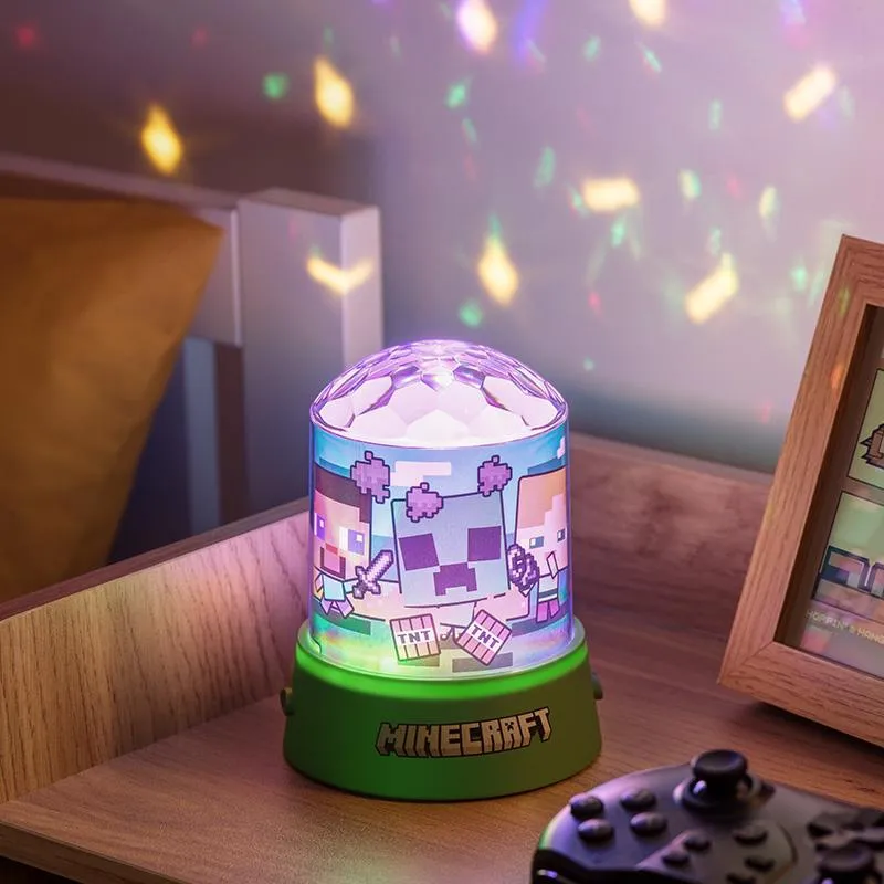 MINECRAFT - Lampe à Projection Festif 13cm