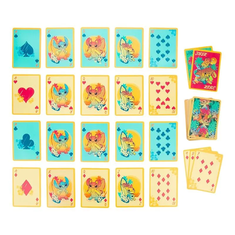STITCH - Cartes à Jouer Waterproof