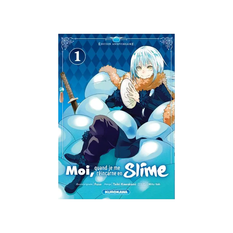 MOI QUAND JE ME REINCARNE EN SLIME - Tome 1 - EDITION 20 ANS