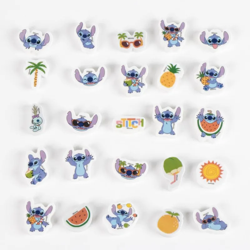 STITCH - Summer - Pack de 25 Gommes