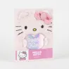 HELLO KITTY - Glitter - Notebook Premium Fourrure - Format A5