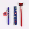 AVENGERS - Set de Papeterie - Pot à Crayon + 3pc.