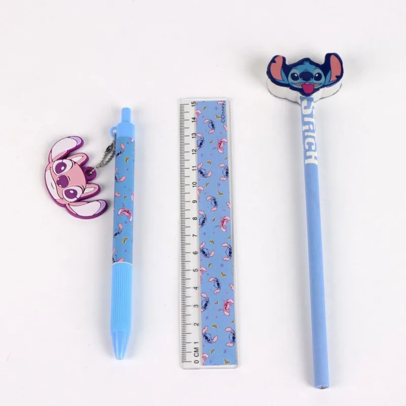 STITCH - Set de Papeterie - Pot à Crayon + 3pc.
