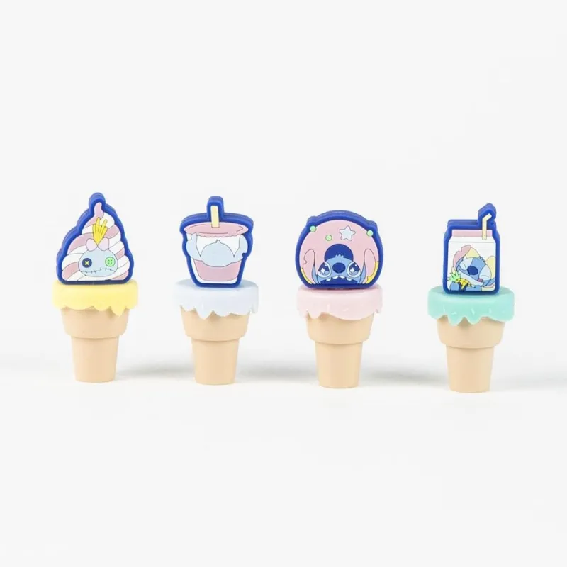 STITCH - Pack de 4 mini Surligneurs "food"