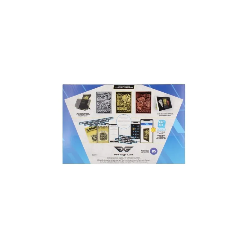 Nimestore SONIC - Starter Pack de 3 Digiplates + Support interchangeable 5060525896965