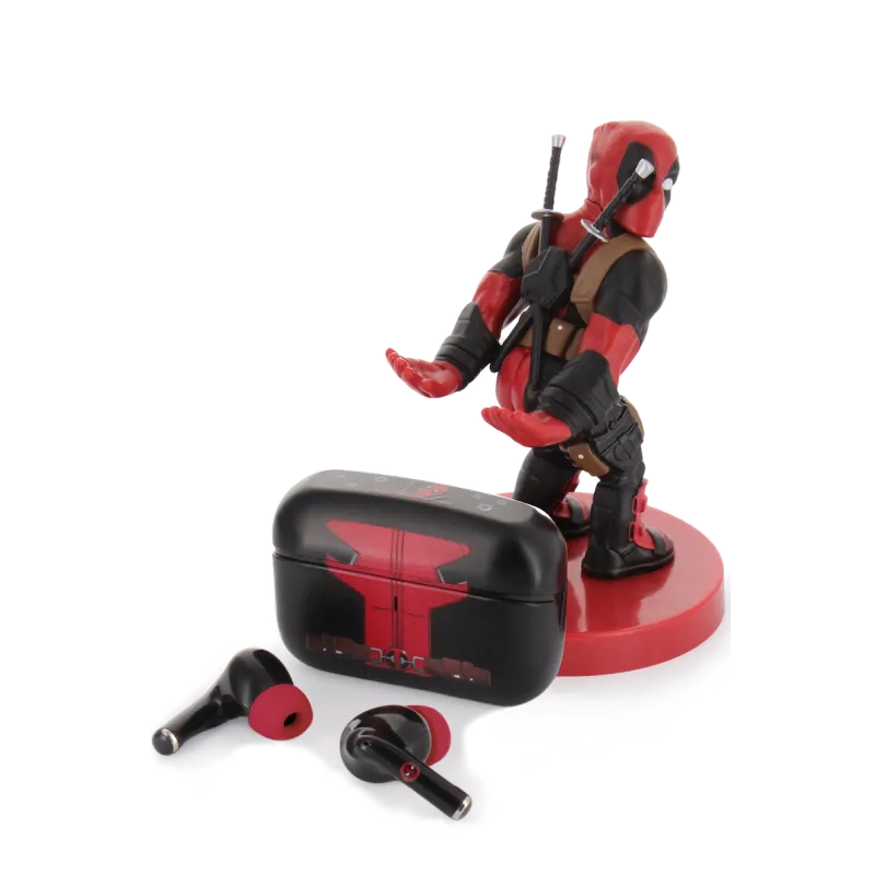 DEADPOOL - Bundle Buds Pro - Earbuds Wireless Bluetooth + Support
