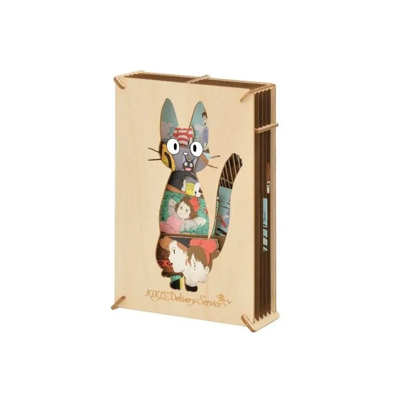KIKI LA PETITE SORCIERE - Jiji - Théâtre de papier Style Bois