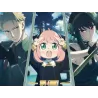 SPY X FAMILY - Loid, Yor & Anya - Golden Poster 30x40cm