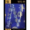 SAINT SEIYA - 12 Maisons Chevaliers D'Or - Golden Poster 30x40cm