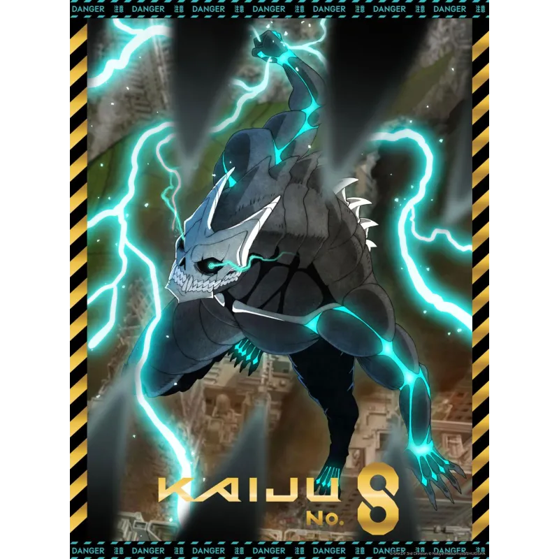 KAIJU NO. 8 - Golden Poster 30x40cm
