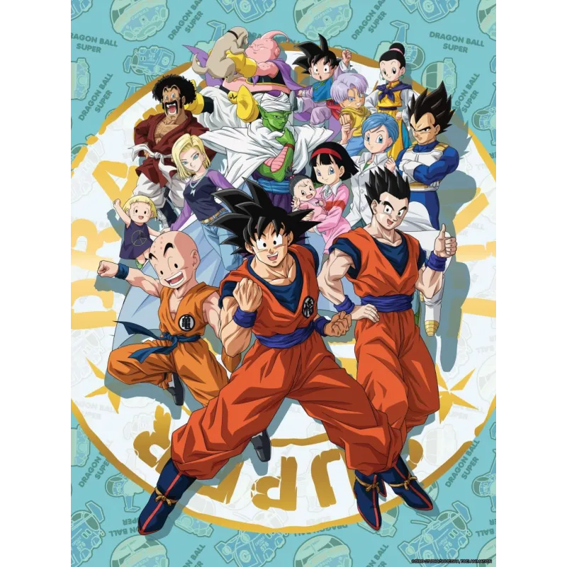 DRAGON BALL SUPER - Personnages - Golden Poster 30x40cm
