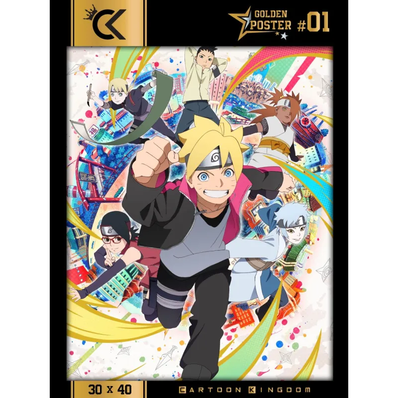 BORUTO - Golden Poster 30x40cm