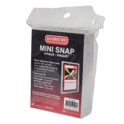 EVORETRO - Mini Snap Card Holders 5pc